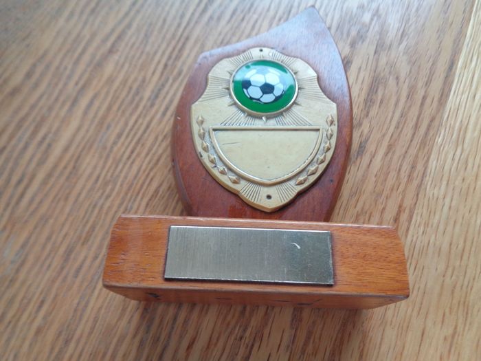 Vintage Wooden Trophy for Sale
