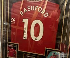 Man Utd Marcus Rashford Collectable signed shirt