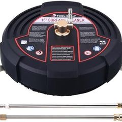 15 Inch Pressure Washer Surface Cleaner with 3 Wheels
