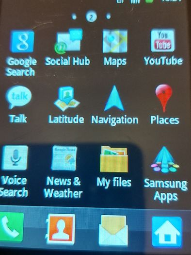 Samsung Galaxy Mini, Model No. GT-S5570, in excellent working condition