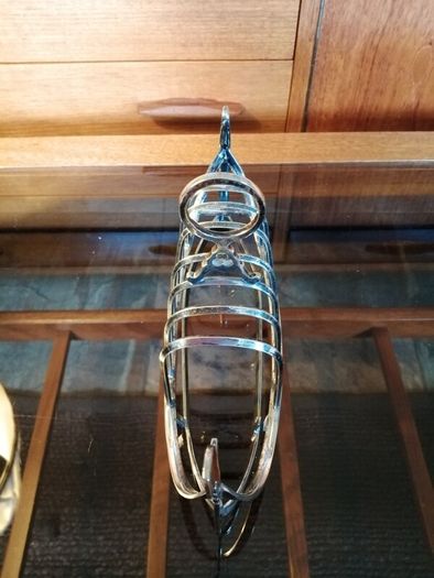 Antique Victorian Silver Plated Gondola Toast Rack