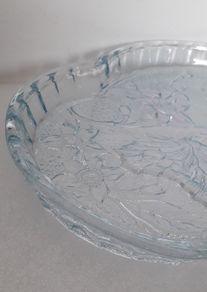 TRAY - Ice Blue - Art Deco - Butterfly Design