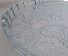 TRAY - Ice Blue - Art Deco - Butterfly Design