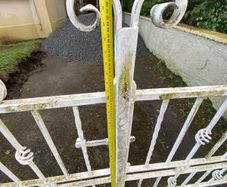 1940s Mild Steel Driveway Gates