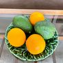Green Majolica Raised Cabbage Leaf Rim Individual Plate Olfaire Portugal Image 9