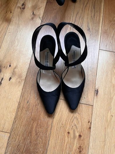Manolo Blahnik Strappy Heels