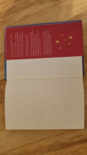 Harry Potter hardback + dust jacket