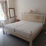 King size bed and mattress Image 3