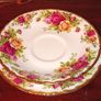 1962 Royal Albertwith The Old Country Roses Pattern. Image 4