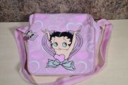 BETTY BOOP messenger bag crossbody shoulder pink  2010 BRAND NEW WITH TAGS