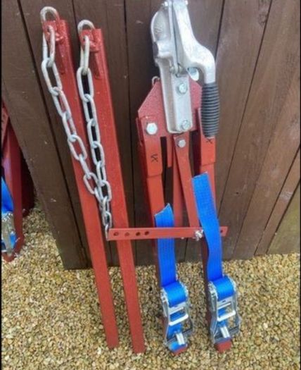 a frame dolly car transporter recovery
