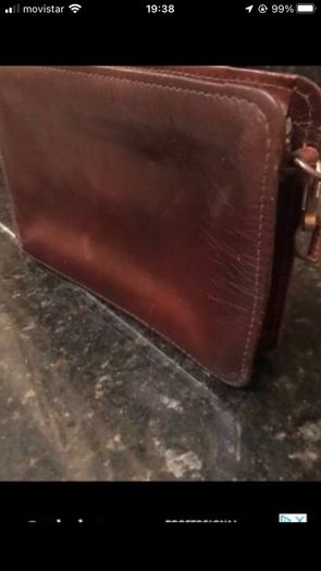 Leather Wrist Bag