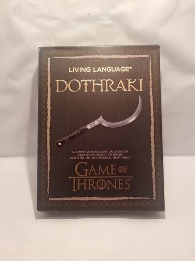Living Language Dothraki : A Conversational Language Course Based on the Hit Original HBO Series Game of Thrones