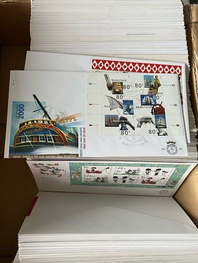 FDC collection Netherlands (approx 600)