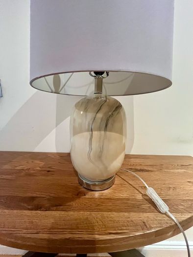Large Marble Lamp