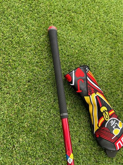 Full set of left handed golf clubs
