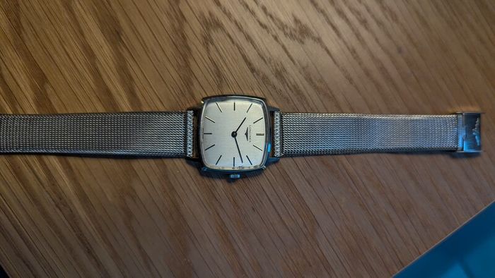 Longines square-case vintage men watch