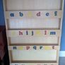TidyBooks Children's book shelves - wall hung.      Width: 77 centimetres Height: 115 centimetres Depth: 7 centimetres Image 2