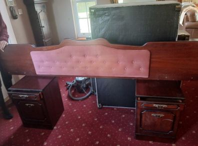 Headboard and lockers