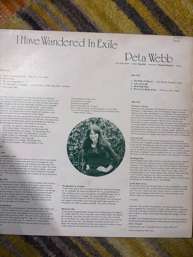 Peta Webb vinyl lp