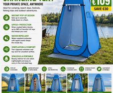 Shower Tent Extra Tall