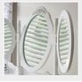 Elegant White Dressing Table 3 Oval Mirror with 7 Drawers Image 5