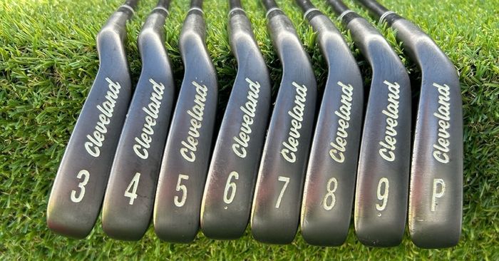 Full set of golf clubs
