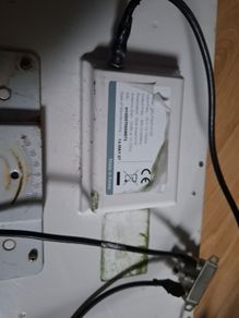 Satellite box and antenna and Amiko mini combo