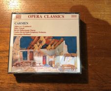 Carmen CD Bizet Classic Opera Naxos 8.660005-7