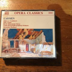Carmen CD Bizet Classic Opera Naxos 8.660005-7