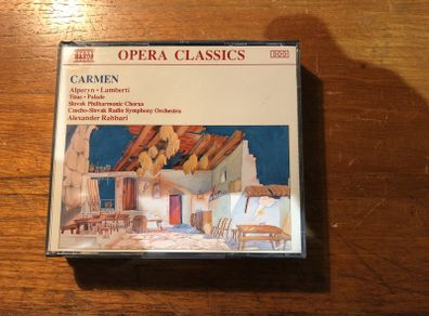 Carmen CD Bizet Classic Opera Naxos 8.660005-7