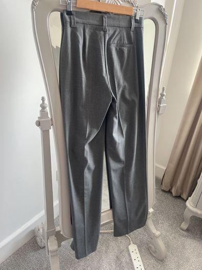 Pull & Bear Smart Grey Trousers size 8 (eur34)