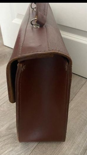 Vintage Brief Case Leather Vintage Style