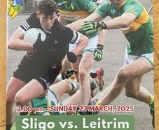 2025 Sligo v Leitrim - GAA Allianz Football League Programme