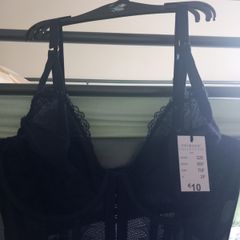 Navy Corset Bra BNWT