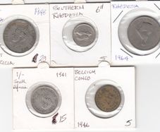 Africia, 5 Coins ( No. 303)