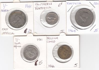 Africia, 5 Coins ( No. 303)