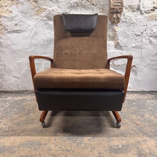 Rare Mid Century 1950's Parker Knoll Recliner