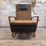 Rare Mid Century 1950's Parker Knoll Recliner Image 2