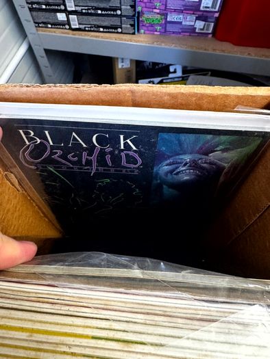 DC Long Comic Box w 250 comics for Sale