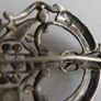 Vintage Sterling Silver Celtic Connemara Marble and Marcasite Dagger Pin Brooch 14,56g Image 7