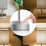NEW Touch Control Table Lamp,3-Way Dimmable Bedside Lamps Nightstand Lamps with Flaxen Fabric Shade for Bedroom Living Room,LED Bulbs Image 4