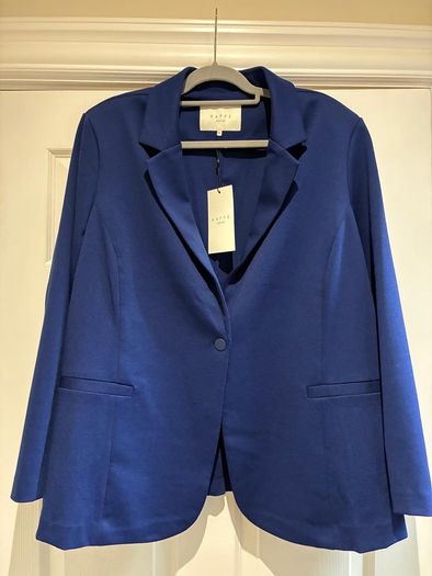 Brand new blue Kaffe Curve jacket
