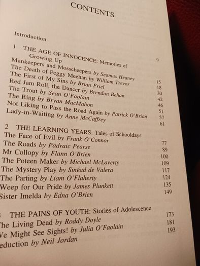 Great  Irish  Stories of Childhood/ 1997