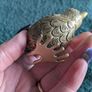 Gold effect bird trinket box Image 3