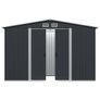 Garden Storage Shed Anthracite Image 3
