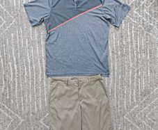 Nike boys polo shirt and shorts set - age 12-13