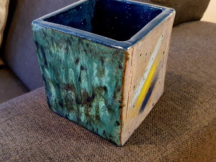One-of-a-Kind Handmade Pottery Storage Jar