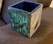 One-of-a-Kind Handmade Pottery Storage Jar