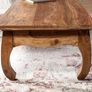 Large Solid Sheesham Coffee Table 110 x 60cm Handmade Wooden Table Image 4